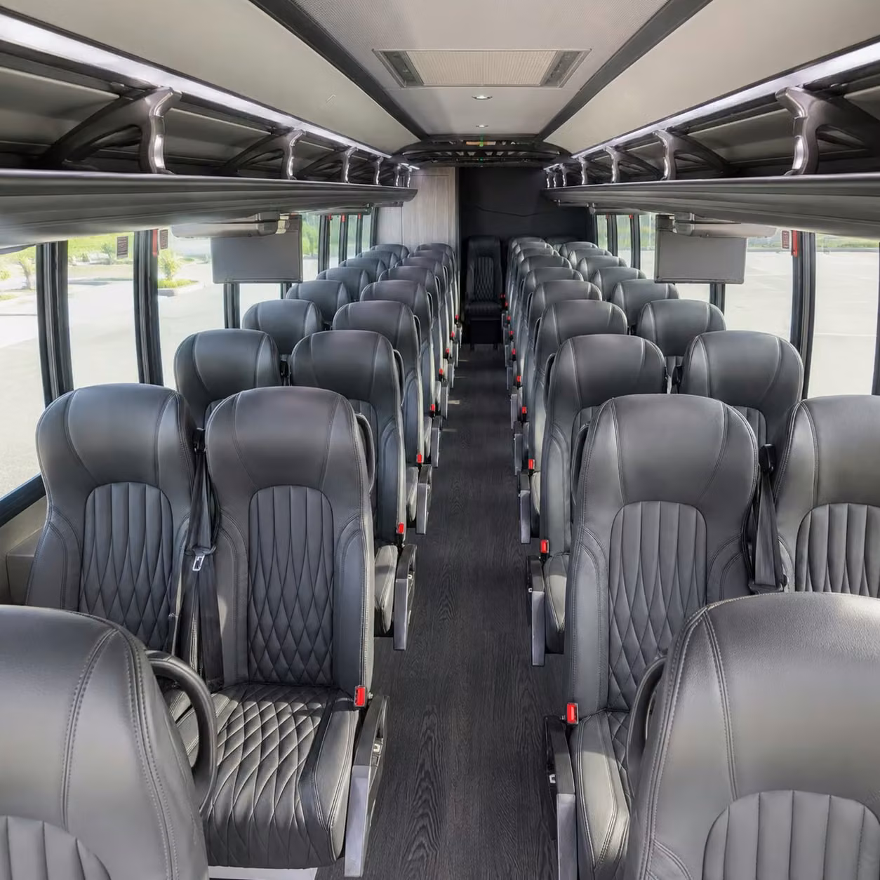 35 passenger minibus interior