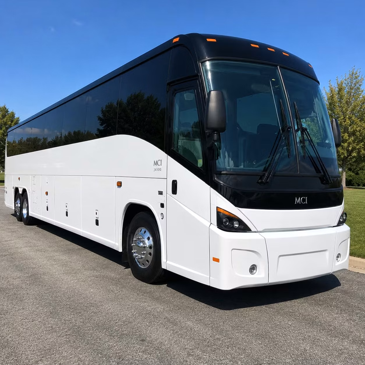 charter bus transportation for little rock air force base personnel and events