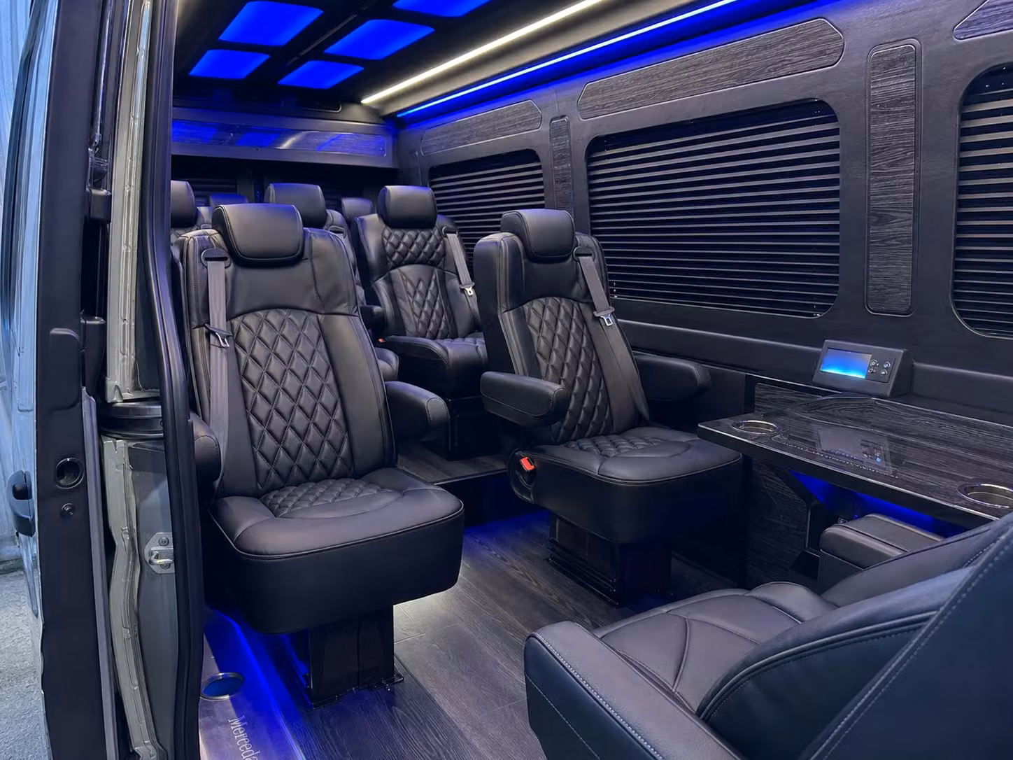 sprinter van transportation for groups and events across little rock