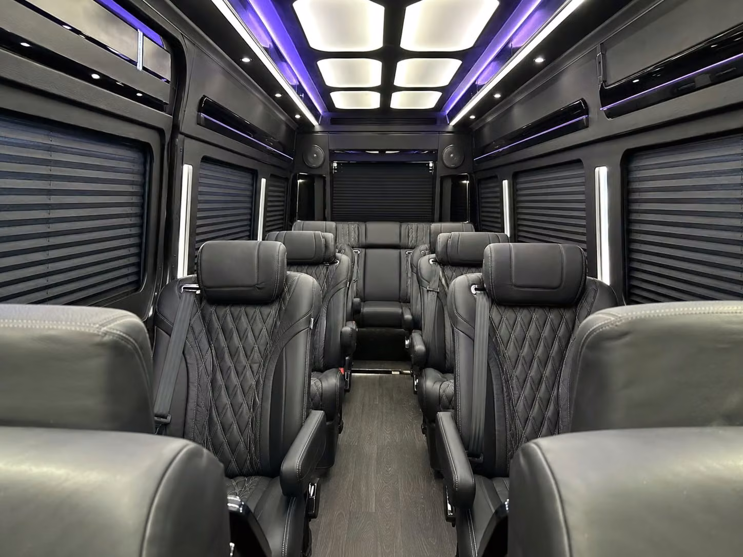 sprinter van with driver interior